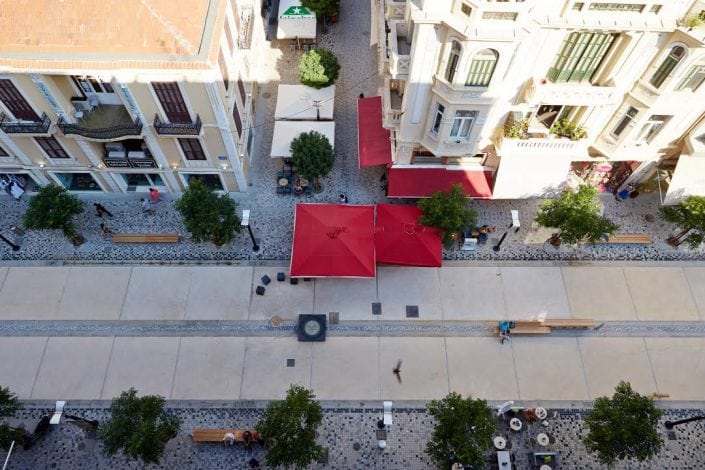Πεζοδρόμηση Αγίας Σοφίας, Δήμος Θεσσαλονίκης