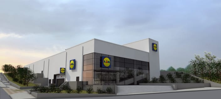 LIDL HELLAS Κατασκευή Υπεραγοράς στην Πολίχνη