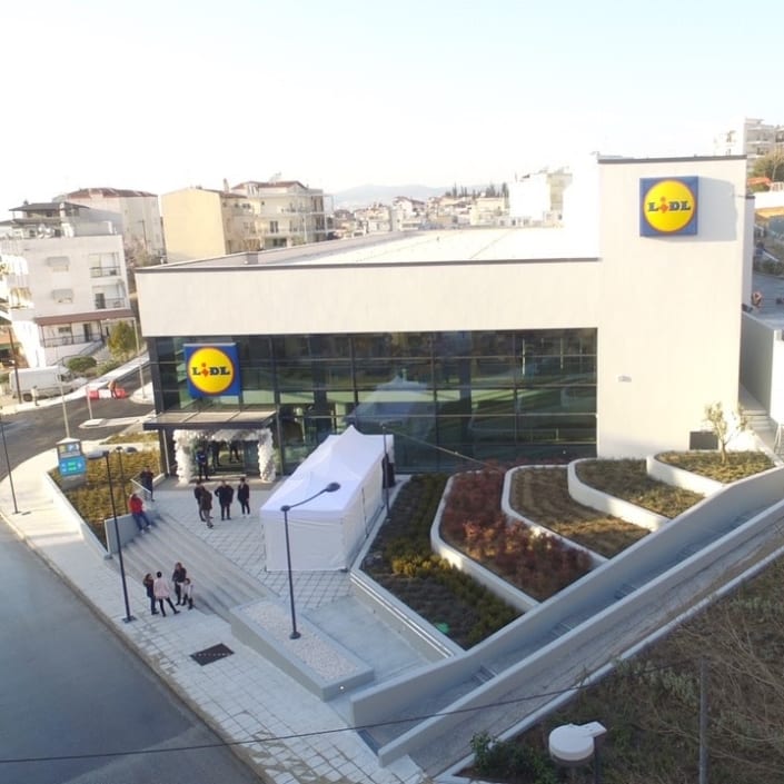 LIDL HELLAS, Κατασκευή Υπεραγοράς στην Πολίχνη