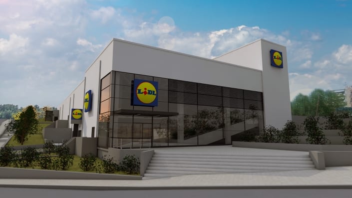 LIDL HELLAS Κατασκευή Υπεραγοράς στην Πολίχνη